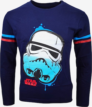 STAR WARS Shirt 'Star Wars' in Blue: front