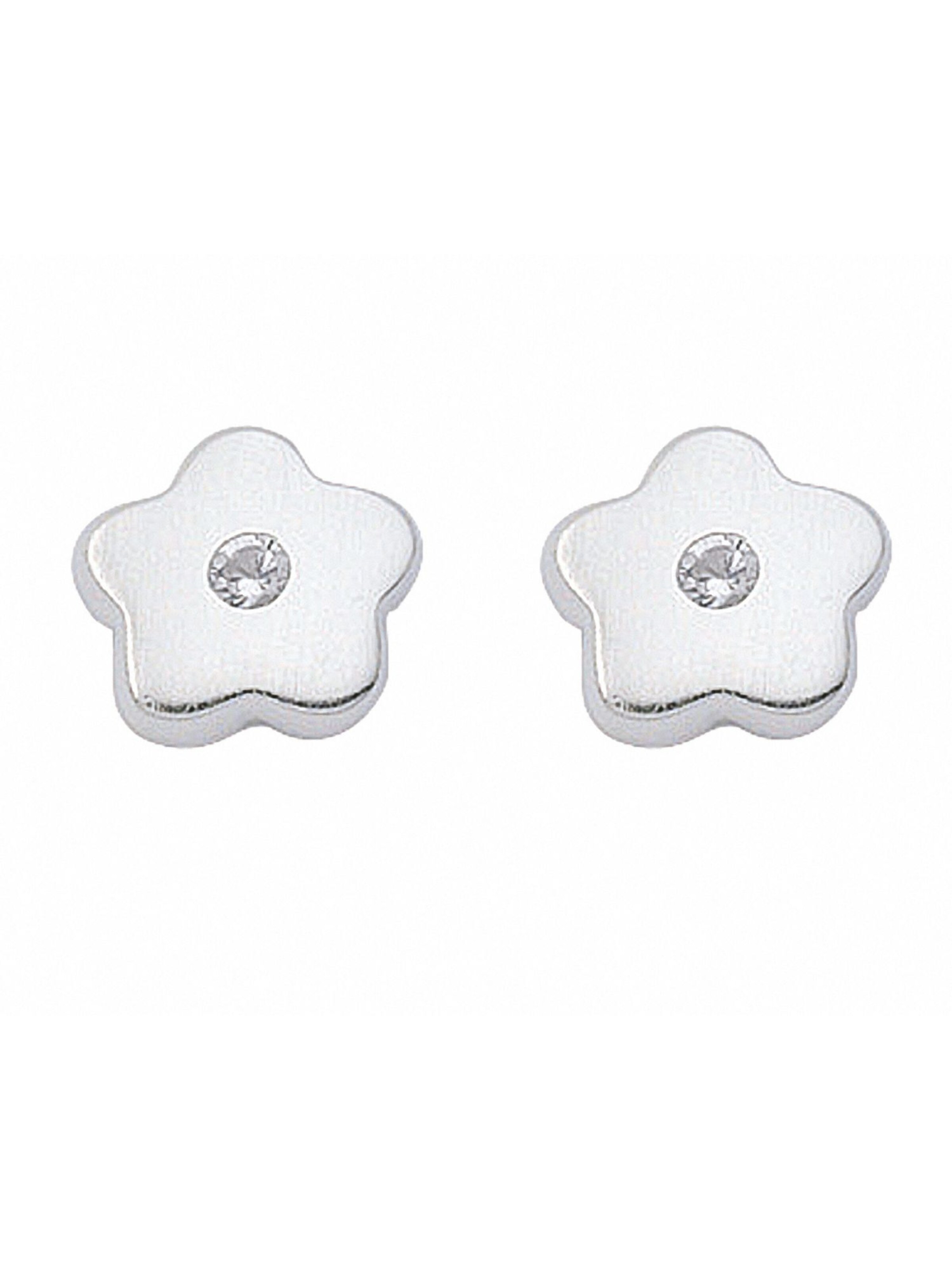 Adelia´s Earrings 'Blüte' in Silver: front