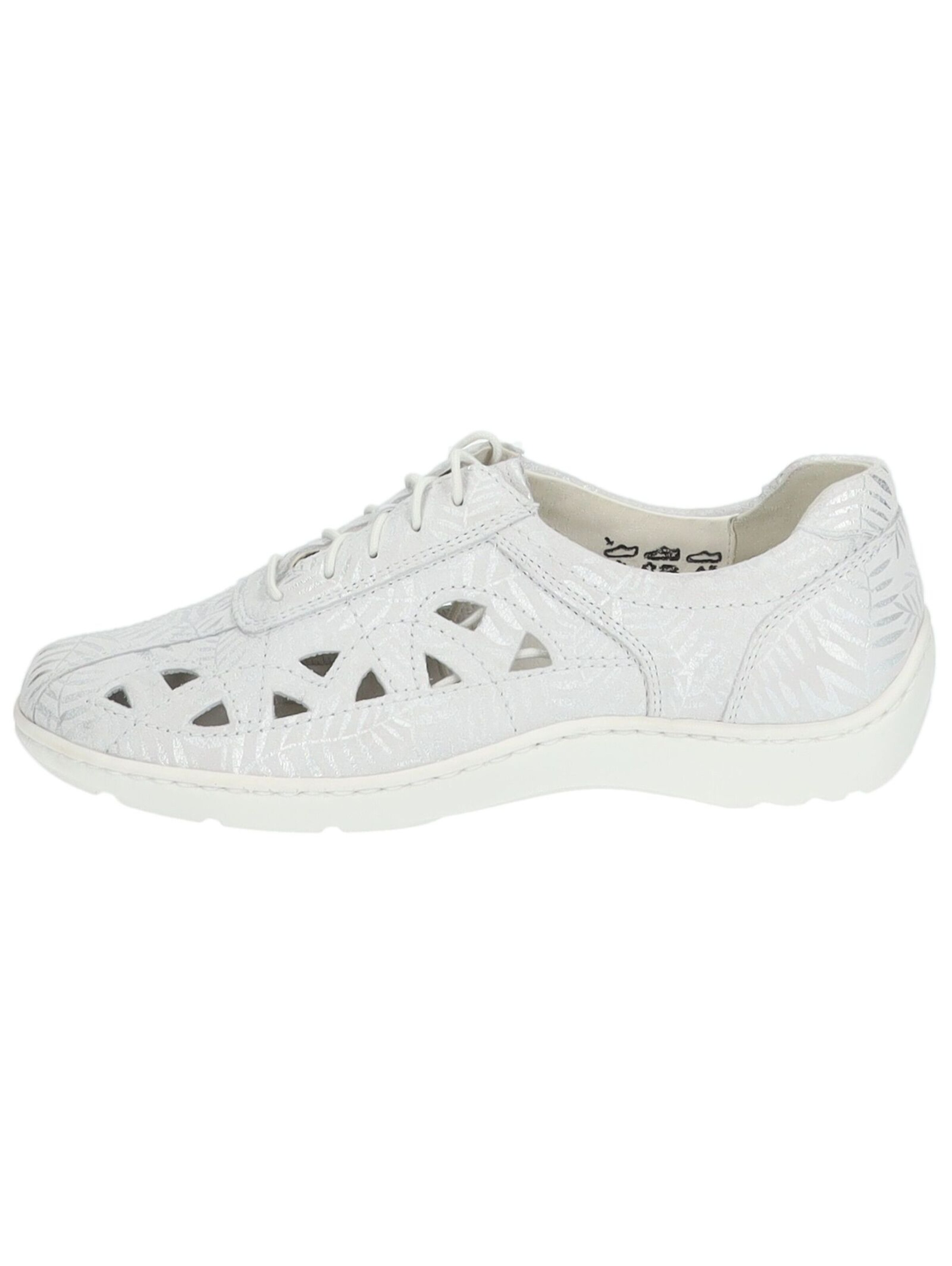 WALDLÄUFER Veterschoen in Wit
