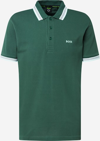 BOSS Green Poloshirt 'Paddy' in Grün: predná strana