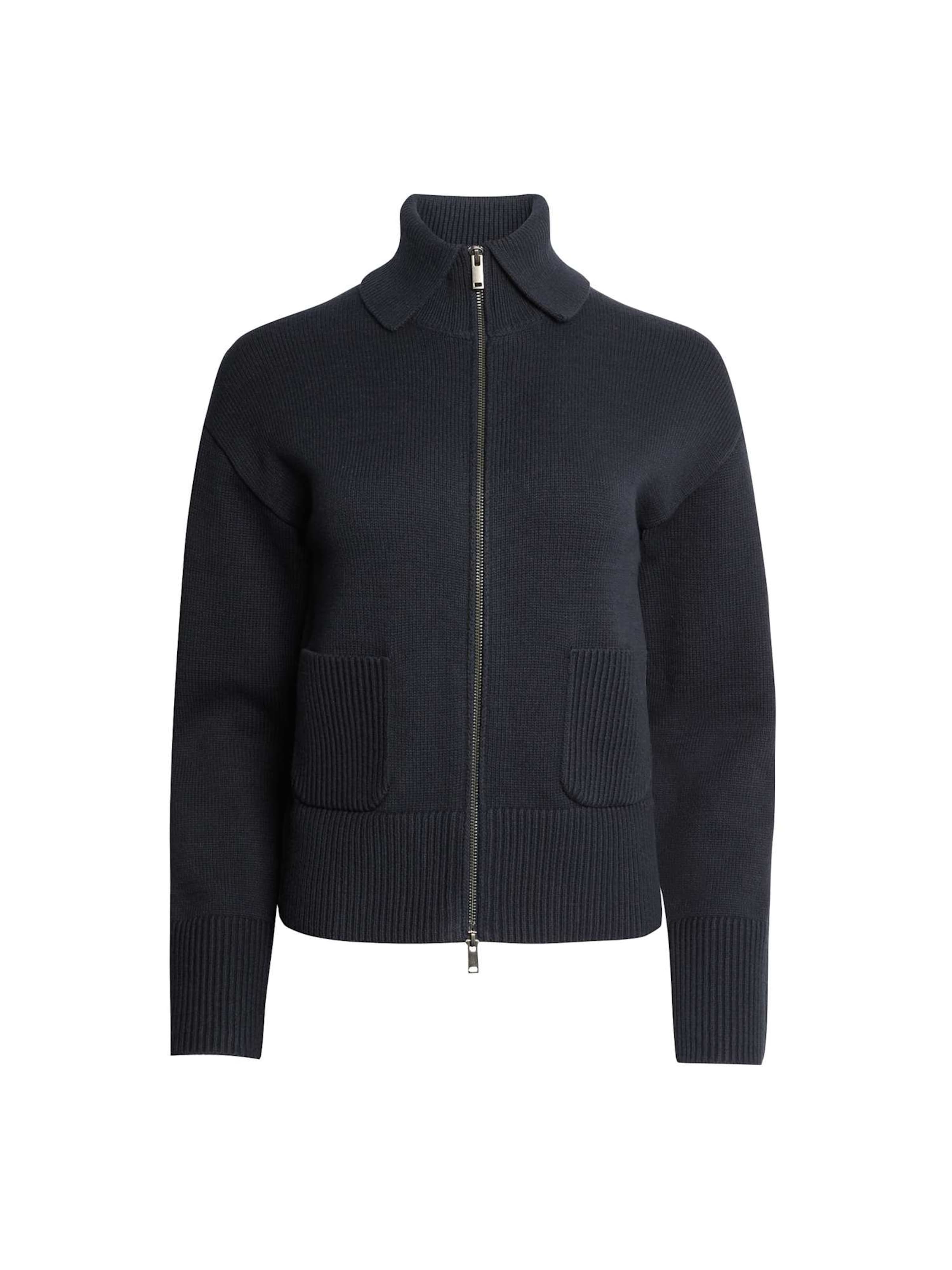 Cardigan Marks & Spencer en bleu : devant