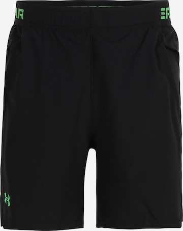 Pantalon de sport 'Vanish' UNDER ARMOUR en noir : devant