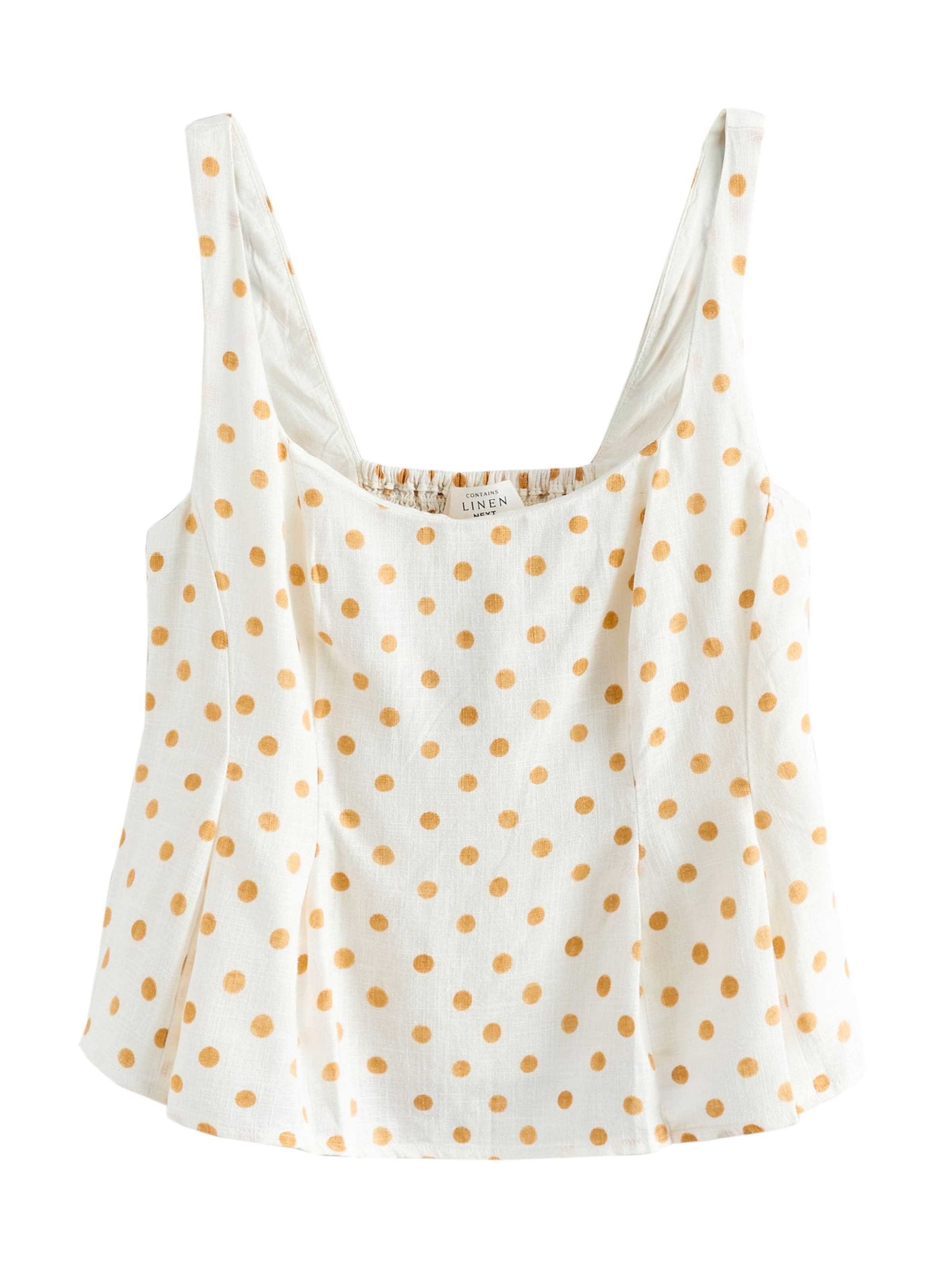 Top di Next in beige: frontale