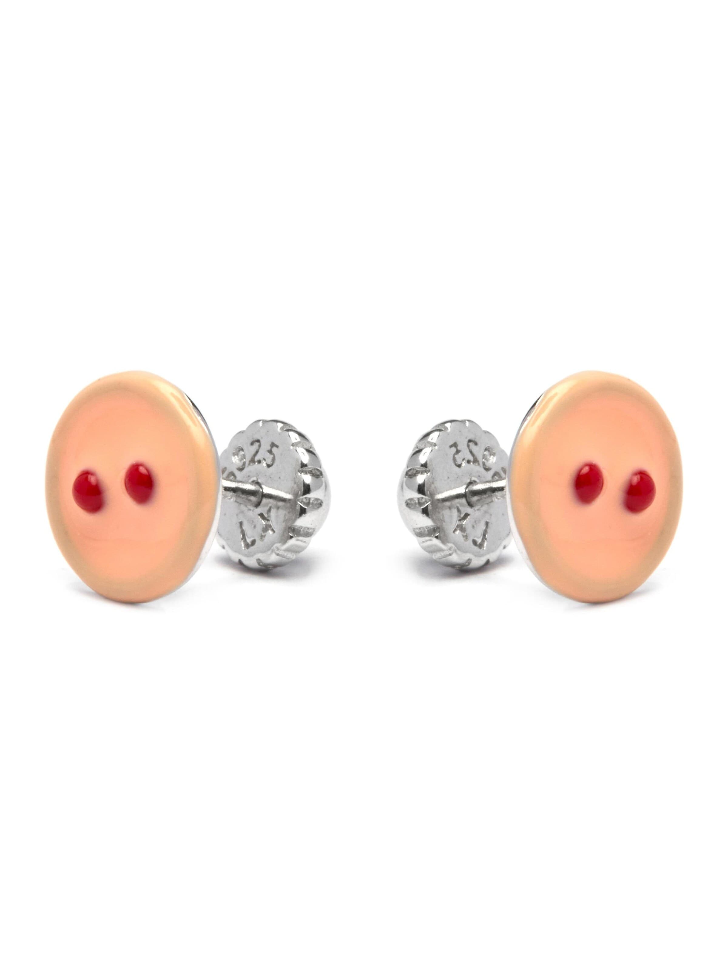 Luxenter - Pendientes 'Lyros' en naranja