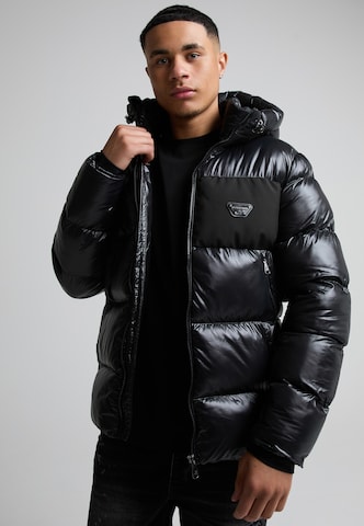 Alessandro Zavetti Winter Jacket 'Necatrio' in Black: front