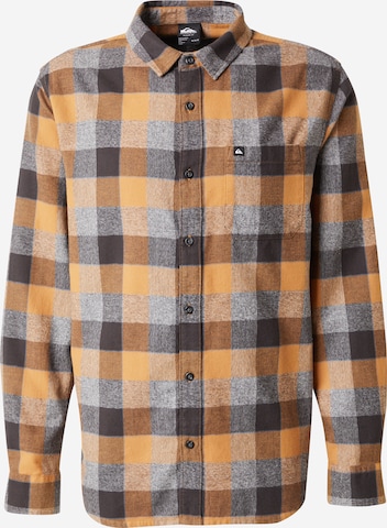 ruda QUIKSILVER Standartinis modelis Funkciniai marškiniai 'MOTHERFLY': priekis