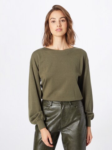 Pull-over 'COZY' ONLY en vert : devant