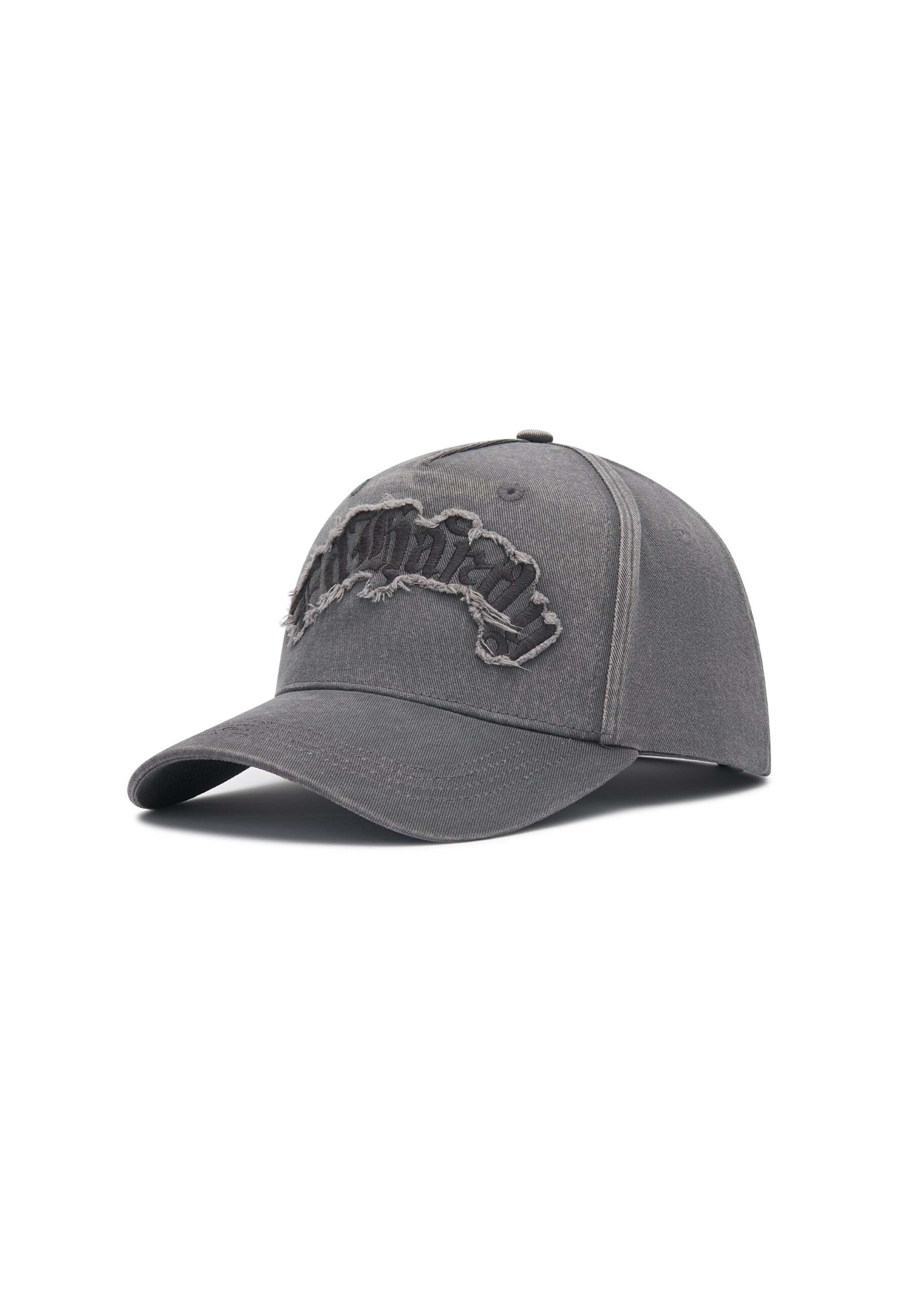 Ed Hardy - Gorra en gris: frente