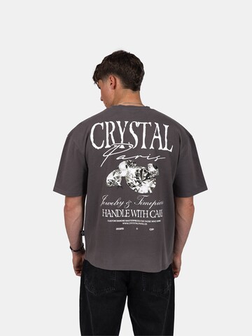 Crystal Paris Shirt 'Dias'‌ in Grau: Vorderseite