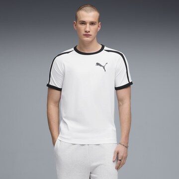 PUMA Performance shirt in White: front