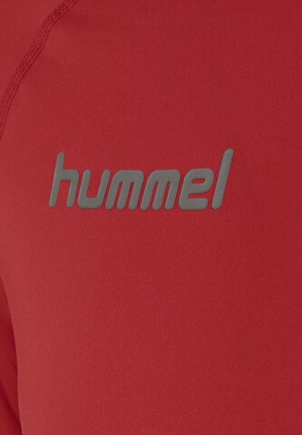 T-Shirt fonctionnel Hummel en rouge