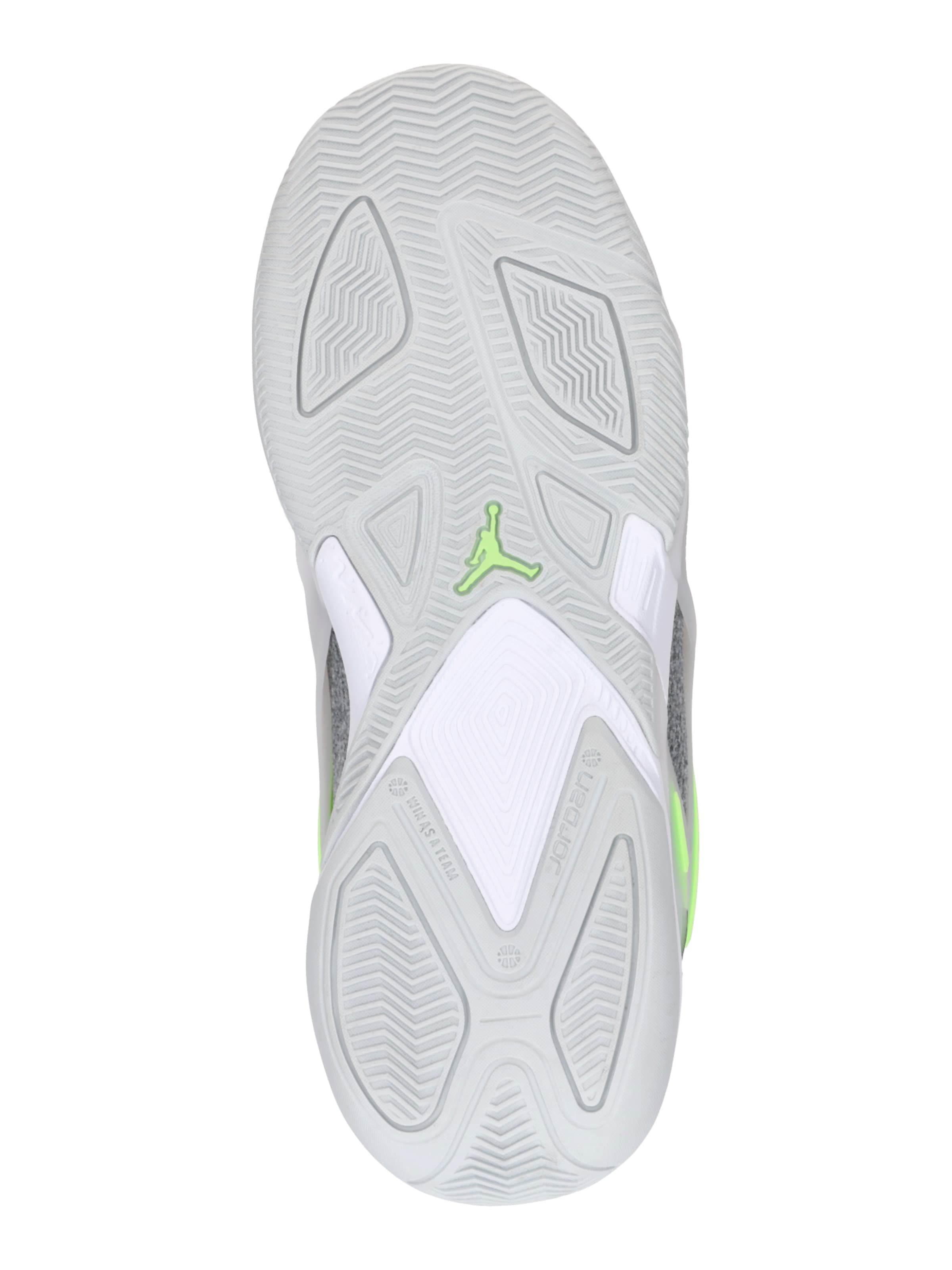 Jordan Rövid szárú sportcipők 'HEIR' - szürke: alul