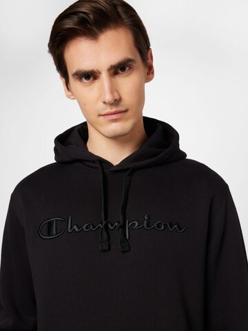 melns Champion Authentic Athletic Apparel Sportisks džemperis