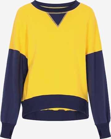 swirlySweater majica - žuta boja: prednji dio