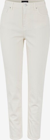 PIECES Regular Jeans 'Leah' in Beige: front