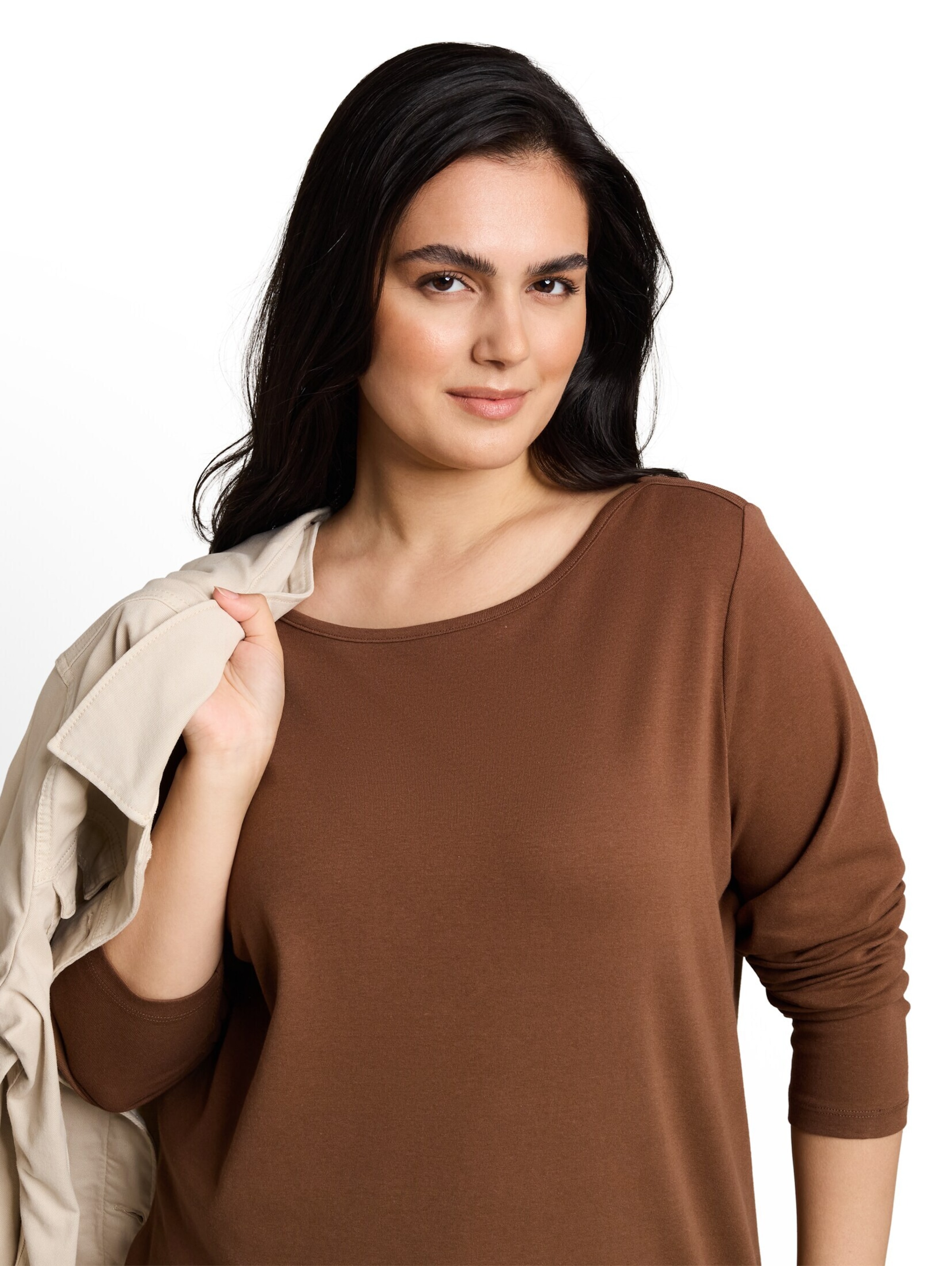 Tom Tailor Women + Футболка в Коричневый