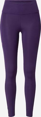 Pantalon de sport 'Fly Fast' UNDER ARMOUR en violet : devant