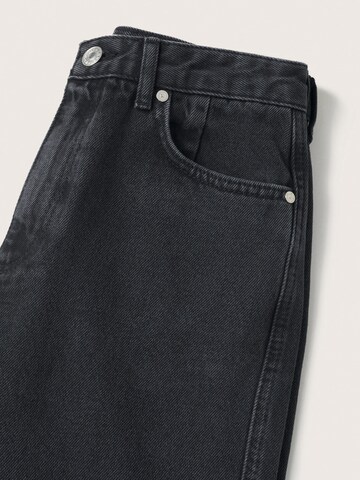 Regular Jeans 'Janet' de la MANGO pe negru