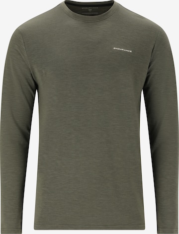 Tricou funcțional 'Peako' de la ENDURANCE pe gri: față