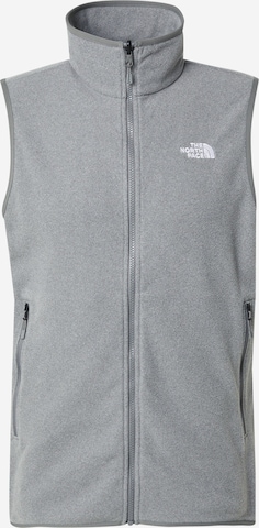 THE NORTH FACE Urheiluliivi 'GLACIER' värissä harmaa: etupuoli