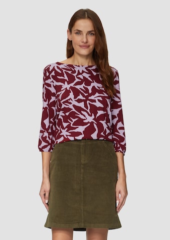 s.Oliver Shirt in Rood: voorkant