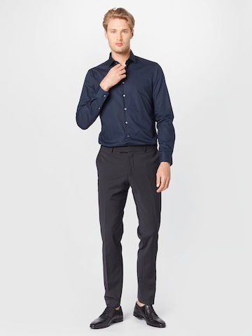 Calvin Klein Slim fit Πουκάμισο για το γραφείο σε μπλε