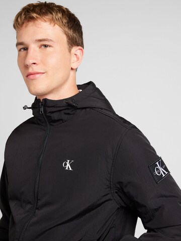 Calvin Klein Jeans Between-season jacket 'HARRINGTON' in Black