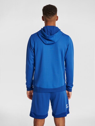 Hummel Sportsweatjacke 'Lead' in Blau