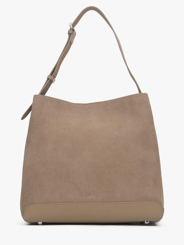 Estro Axelremsväska '990103' i beige: framsida