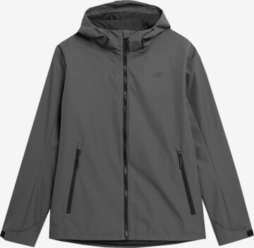 4F - Chaqueta de montaña en gris: frente