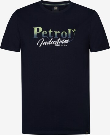 Tricou ''Summerdrive' de la Petrol Industries pe albastru: față