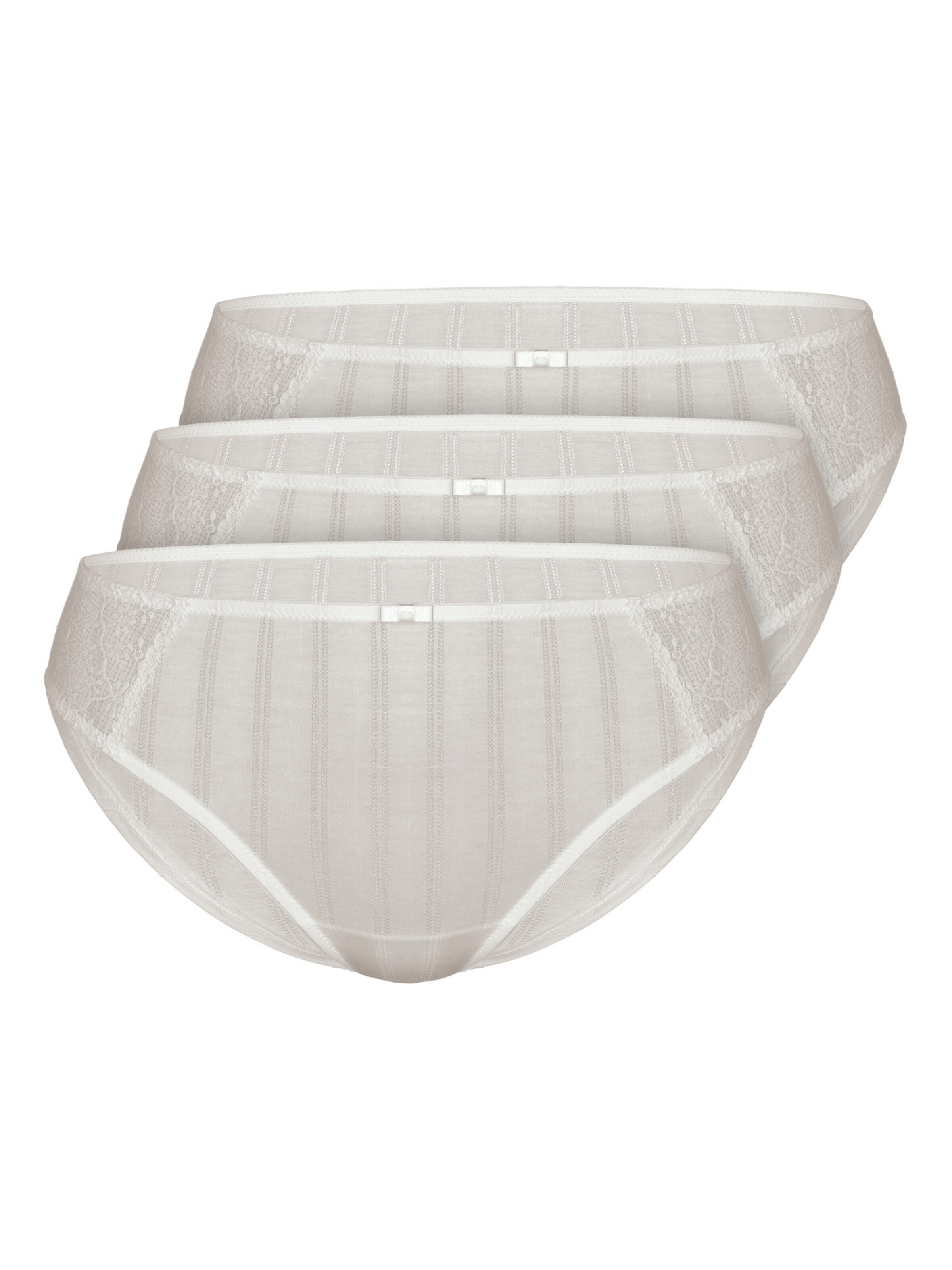 sassa Slip 'Natural Stripe'‌‌‌ in Beige: Vorderseite