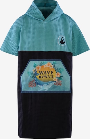 Wave Hawaii Badjas kort ' Pahoa ' in Gemengde kleuren: voorkant