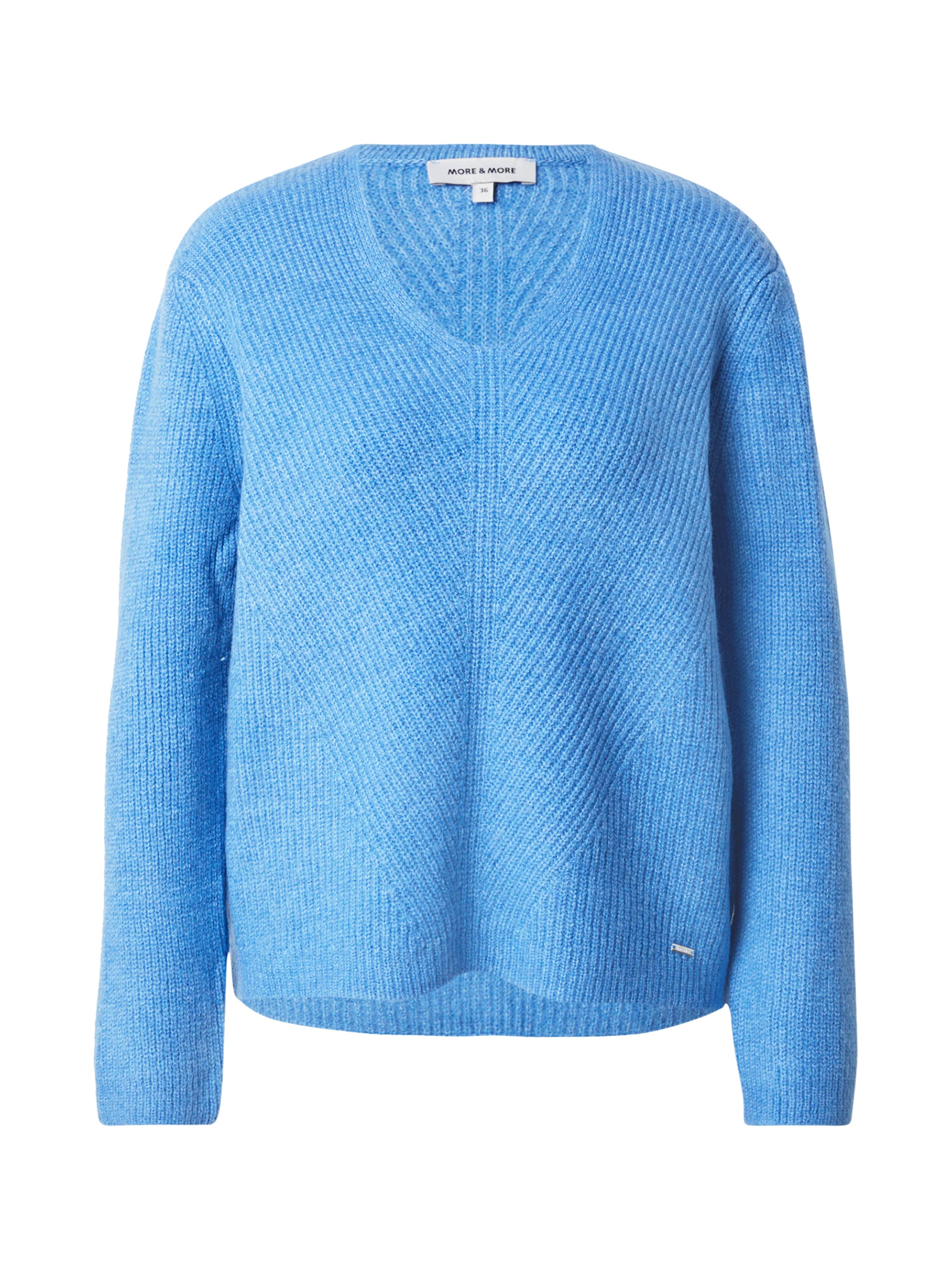 MORE & MORE Pullover in Blau: Vorderseite