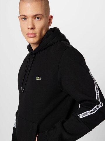 LACOSTE Sweatshirt in Schwarz