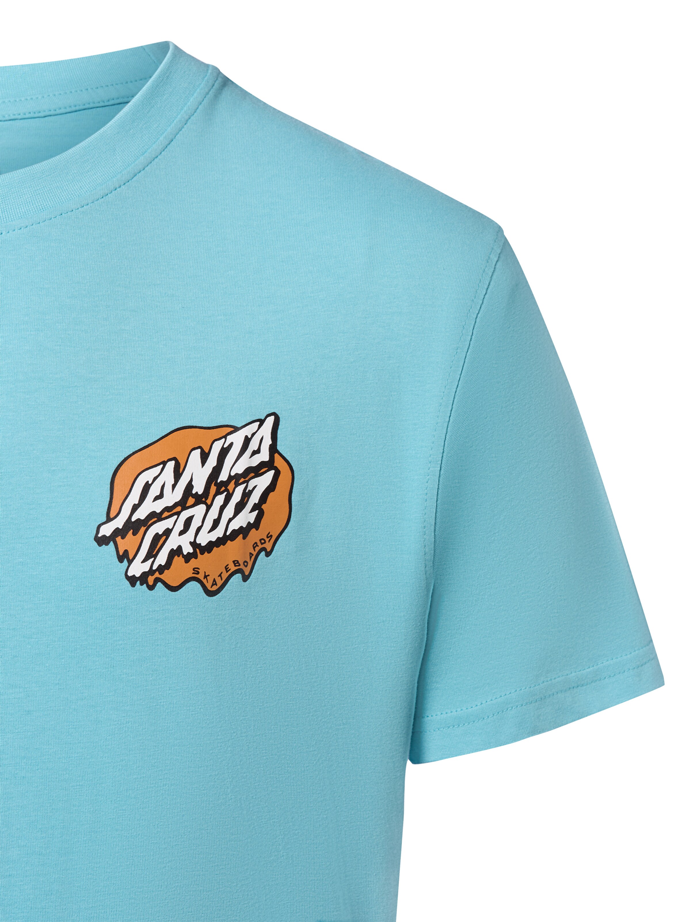 Santa Cruz T-Shirt ' Slime Scream ' in Blau