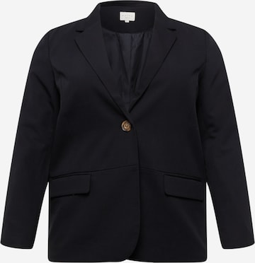 Blazer 'Sakira' di KAFFE CURVE in nero: frontale