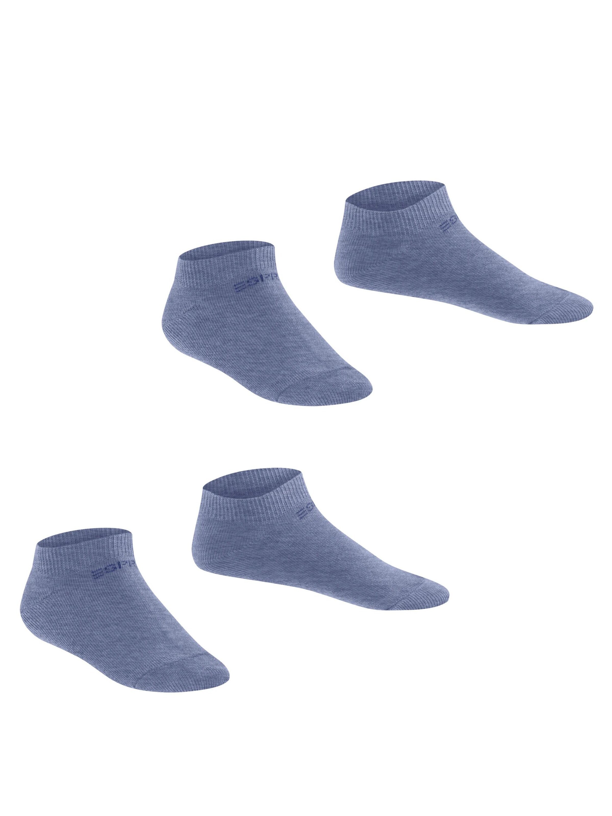 ESPRIT Socks 'Foot Logo 2-Pack' in Blue