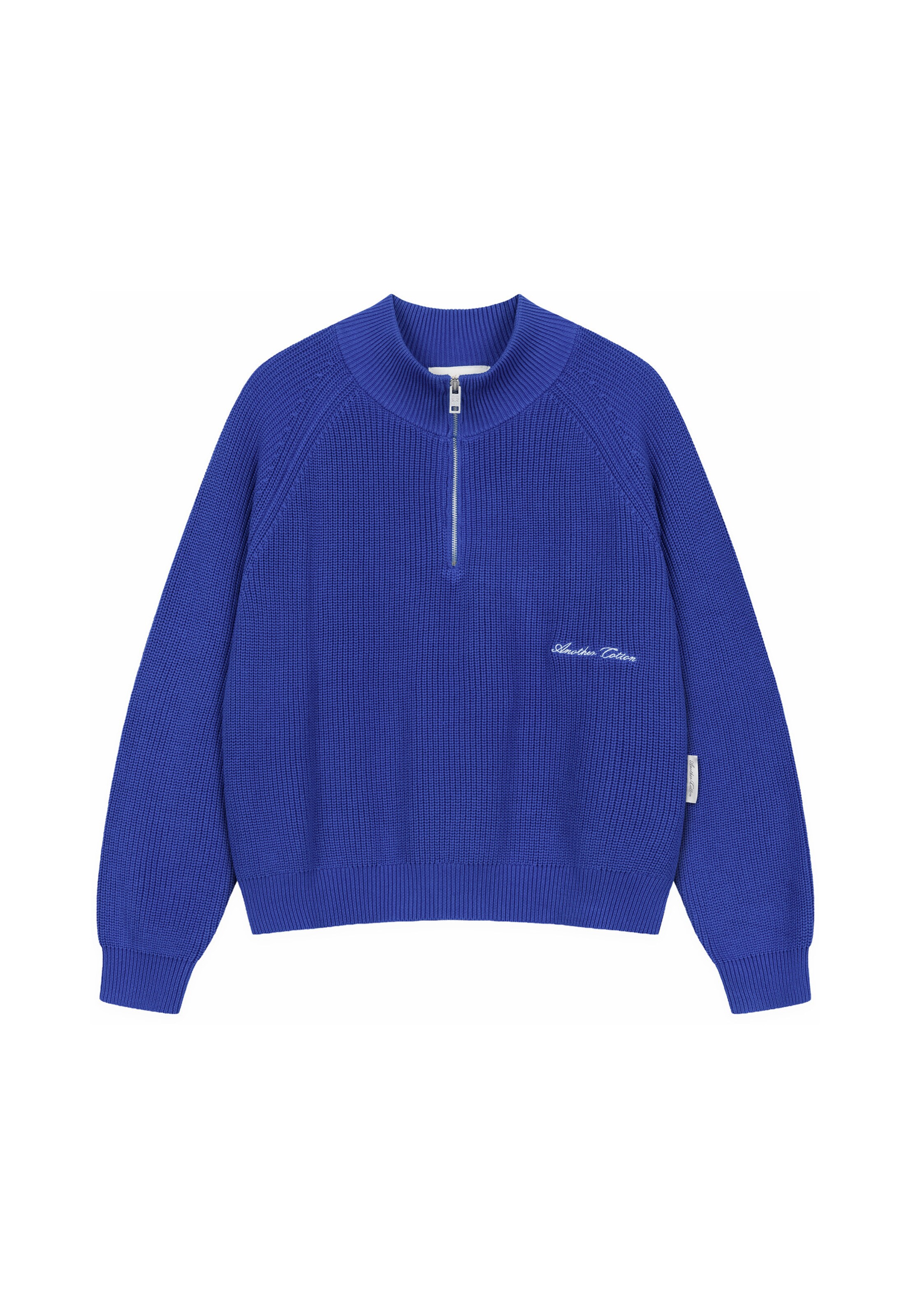 Another Cotton Lab - Pullover em azul: frente
