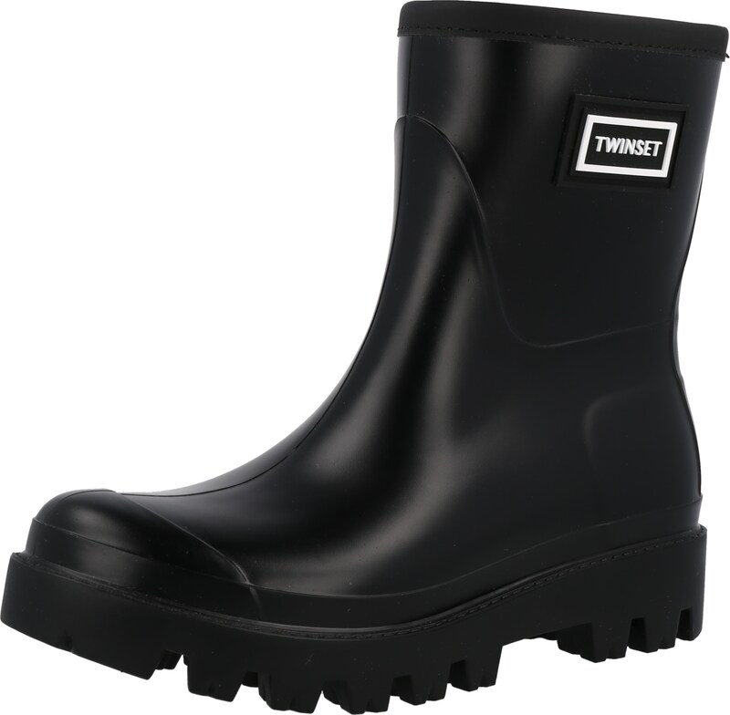 Twinset Gummistiefel in Schwarz NS6921 Twinset Gummistiefel in Schwarz NS6921
