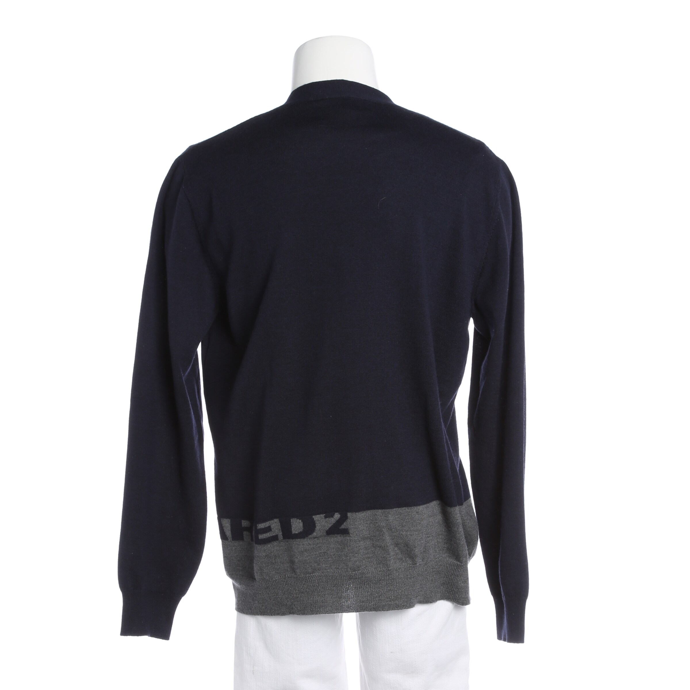 DSQUARED2 Pullover / Strickjacke XXL in Blau