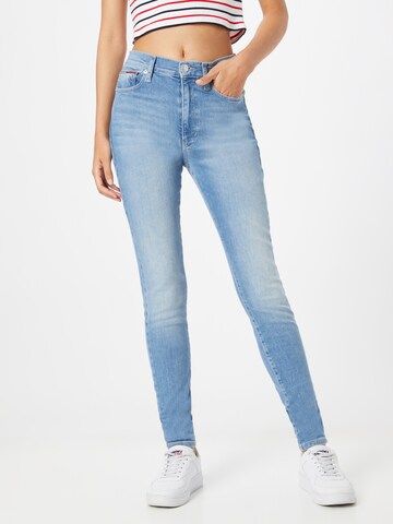 Tommy Jeans Skinny Jeans 'Sylvia' in Blau: predná strana