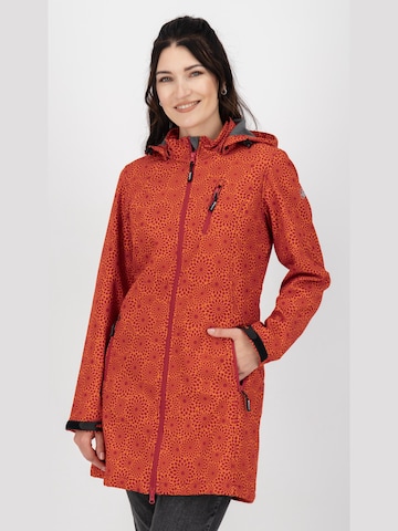 deproc Between-Season Jacket 'SHELBY LONG' in Red: front