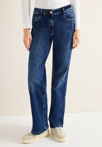 CECIL Loose fit Jeans 'Neele' in Blue: front