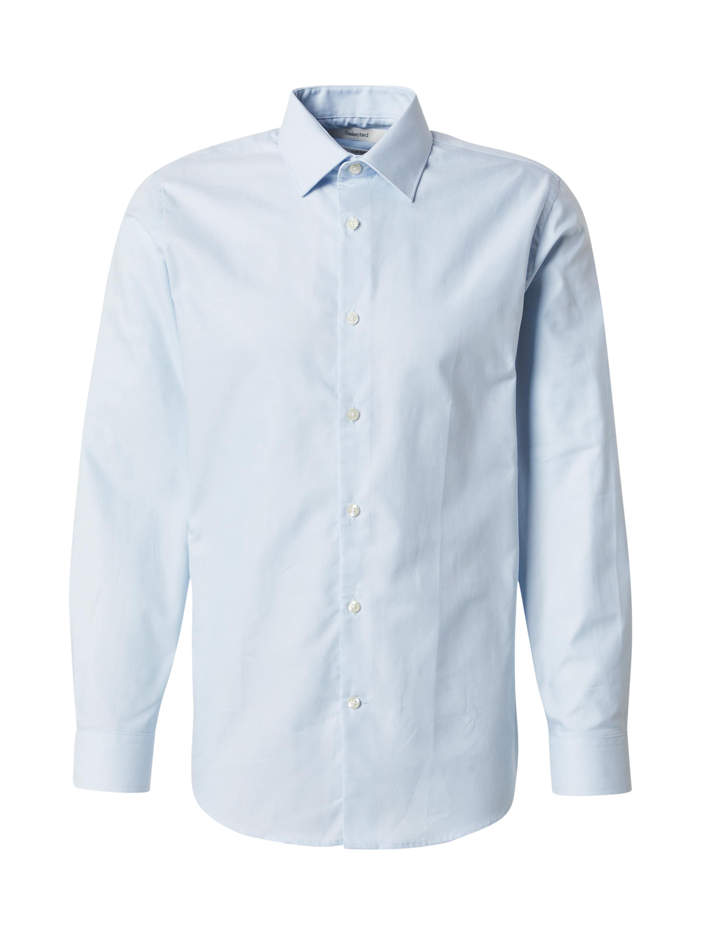 SELECTEDSlim Fit Košulja 'SLHZARK' - plava boja: prednji dio