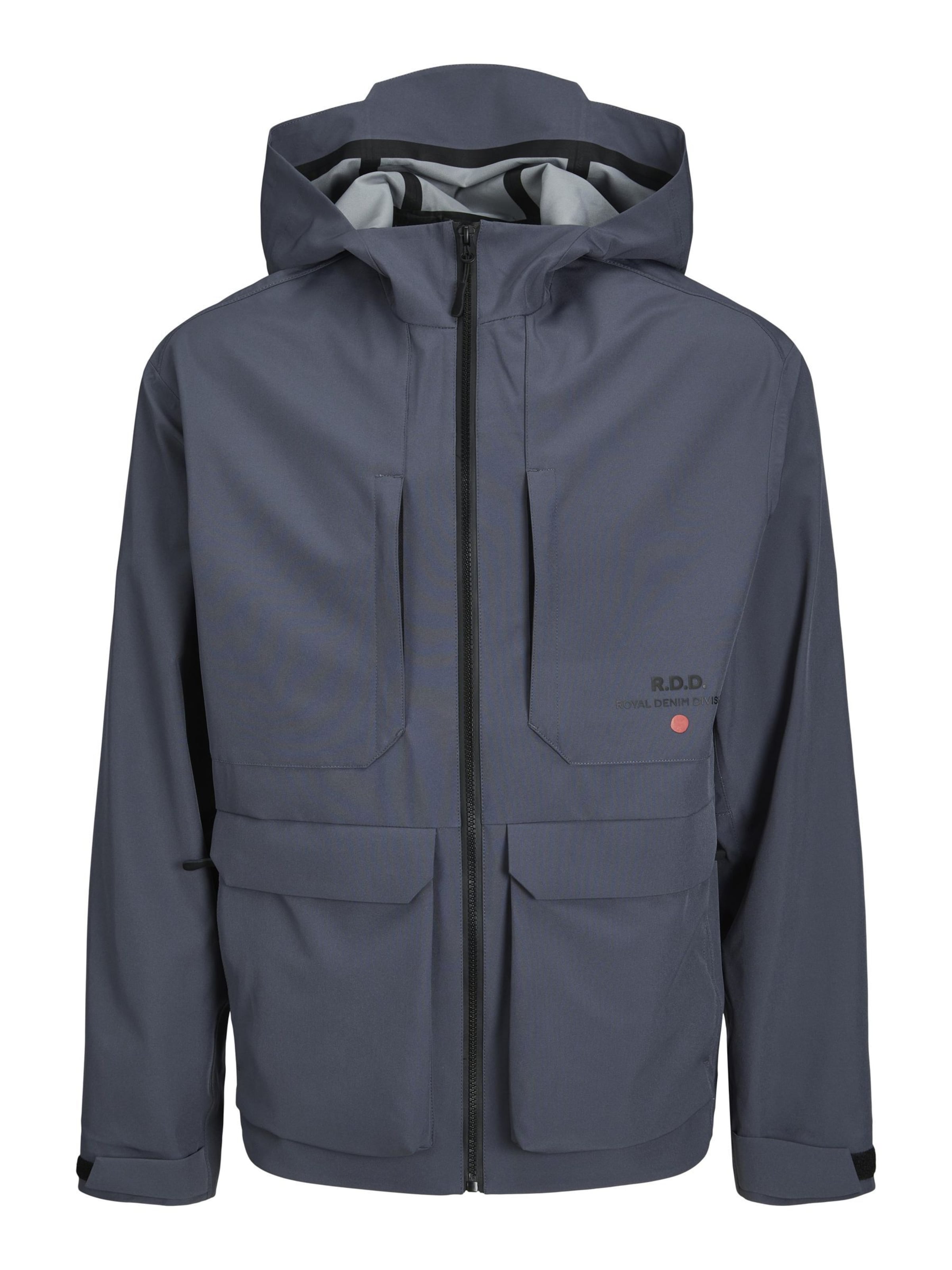 Veste fonctionnelle R.D.D. ROYAL DENIM DIVISION en bleu : devant