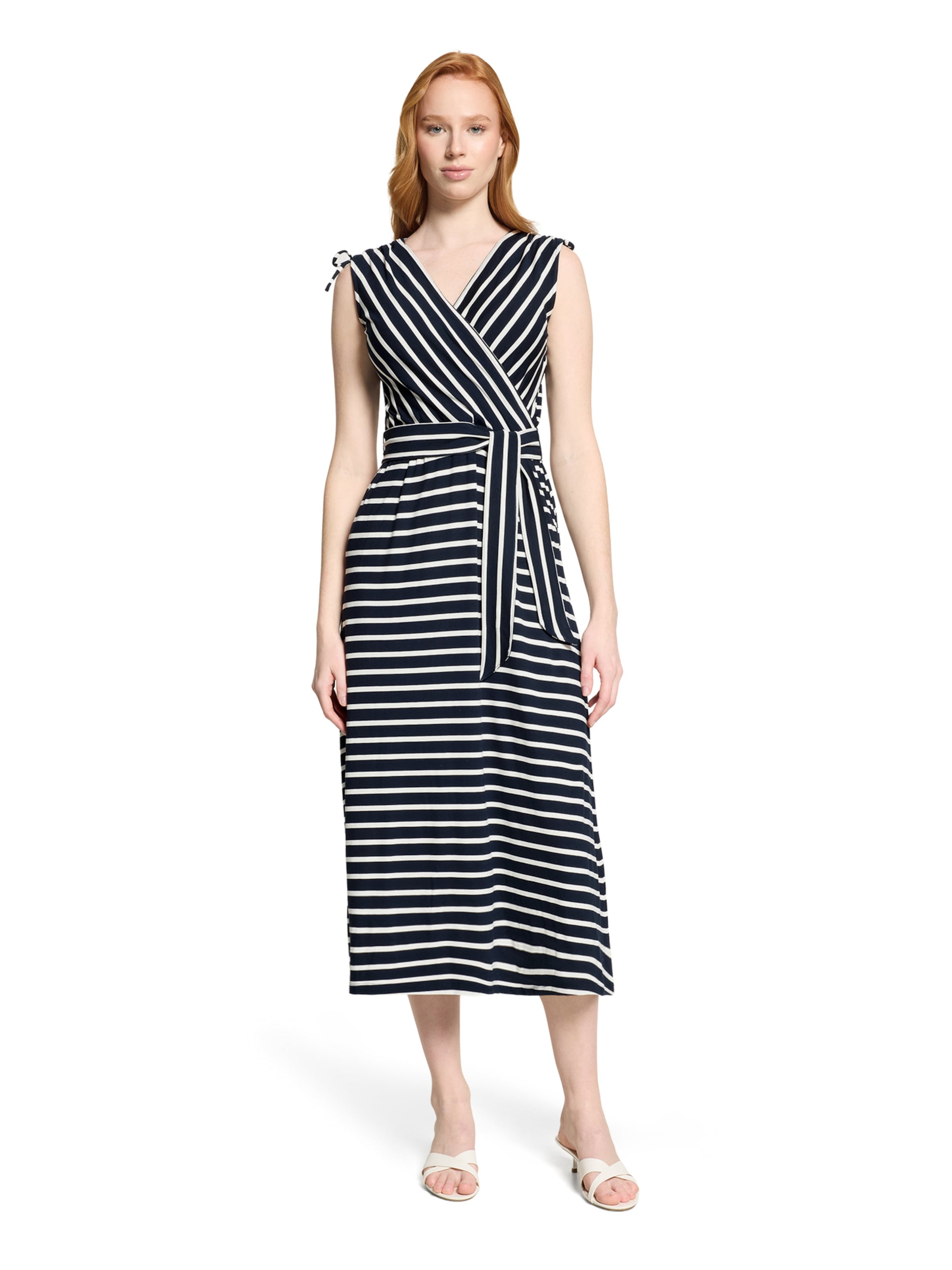 Robe de soirée Betty Barclay en bleu : devant