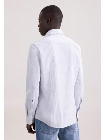 Coupe regular Chemise business SEIDENSTICKER en bleu