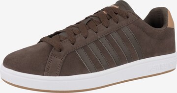 K-SWISS Sneakers laag in Bruin: voorkant