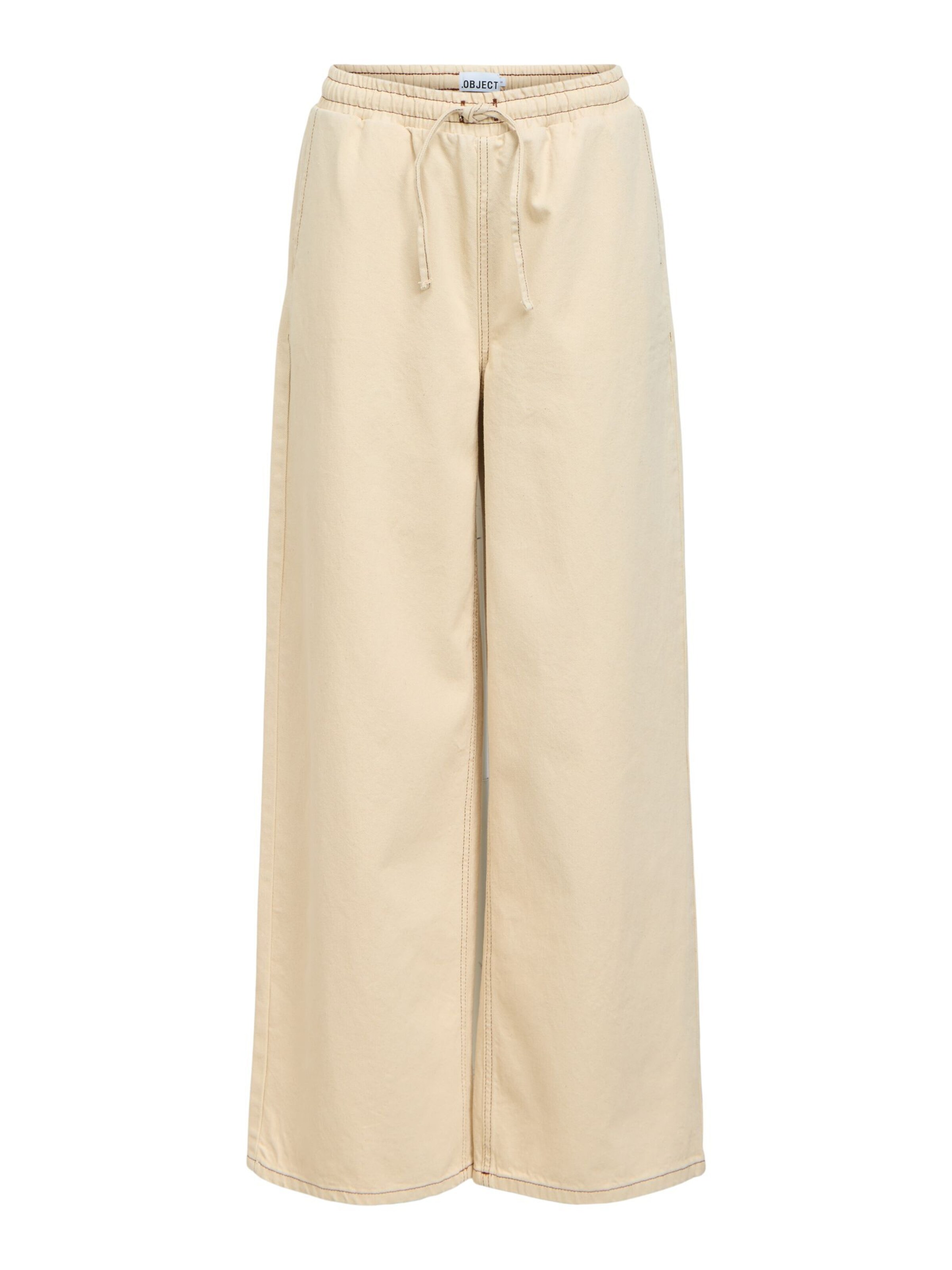OBJECT Pantalon en beige, Vue avec produit